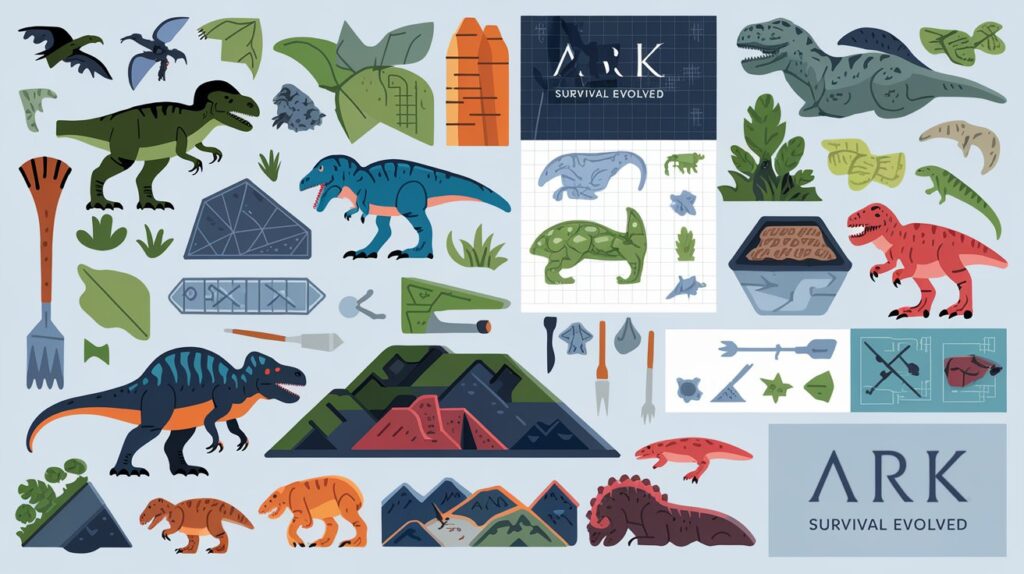 ARK: Survival Evolved (2017) Game Icons Banners