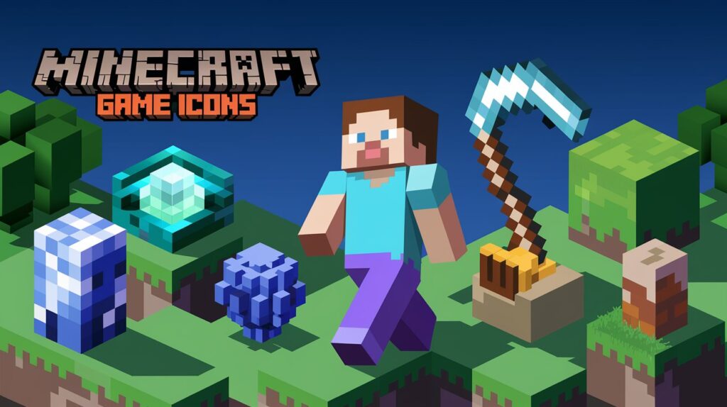 Minecraft (2009) Game Icons Banners