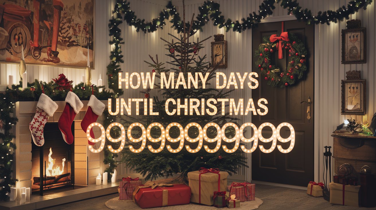 How Many Days Until Christmas 999999999999