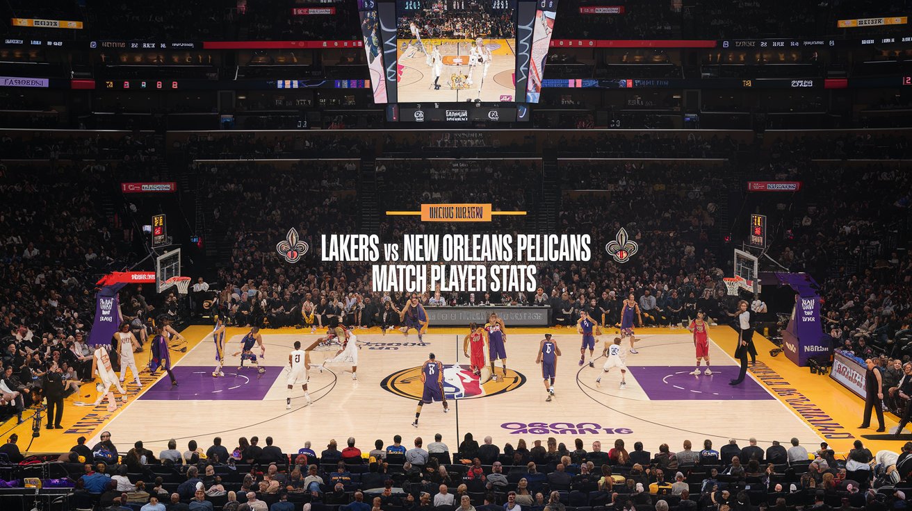 Lakers vs New Orleans Pelicans Match Player Stats