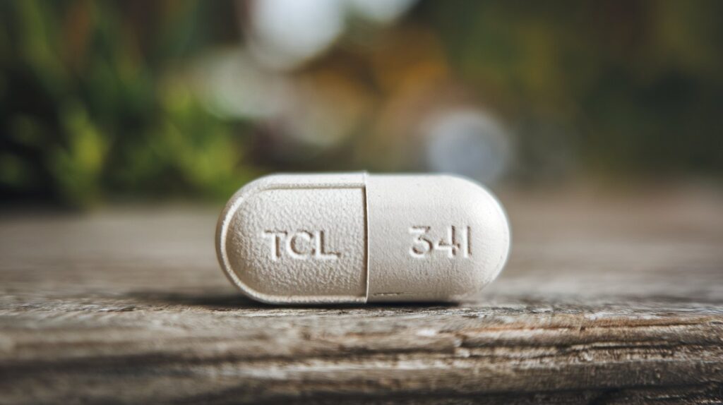 TCL 341 White Pill