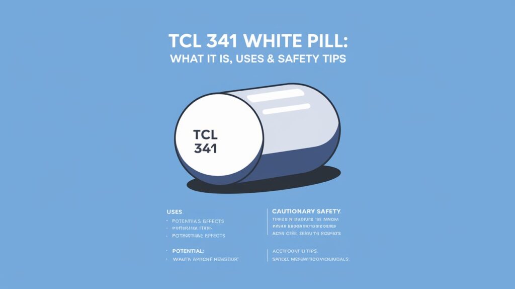 TCL 341 White Pill: What It Is, Uses & Safety Tips