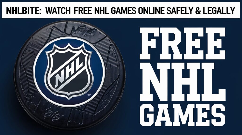 NHLBite: Watch Free NHL Games Online Safely & Legally