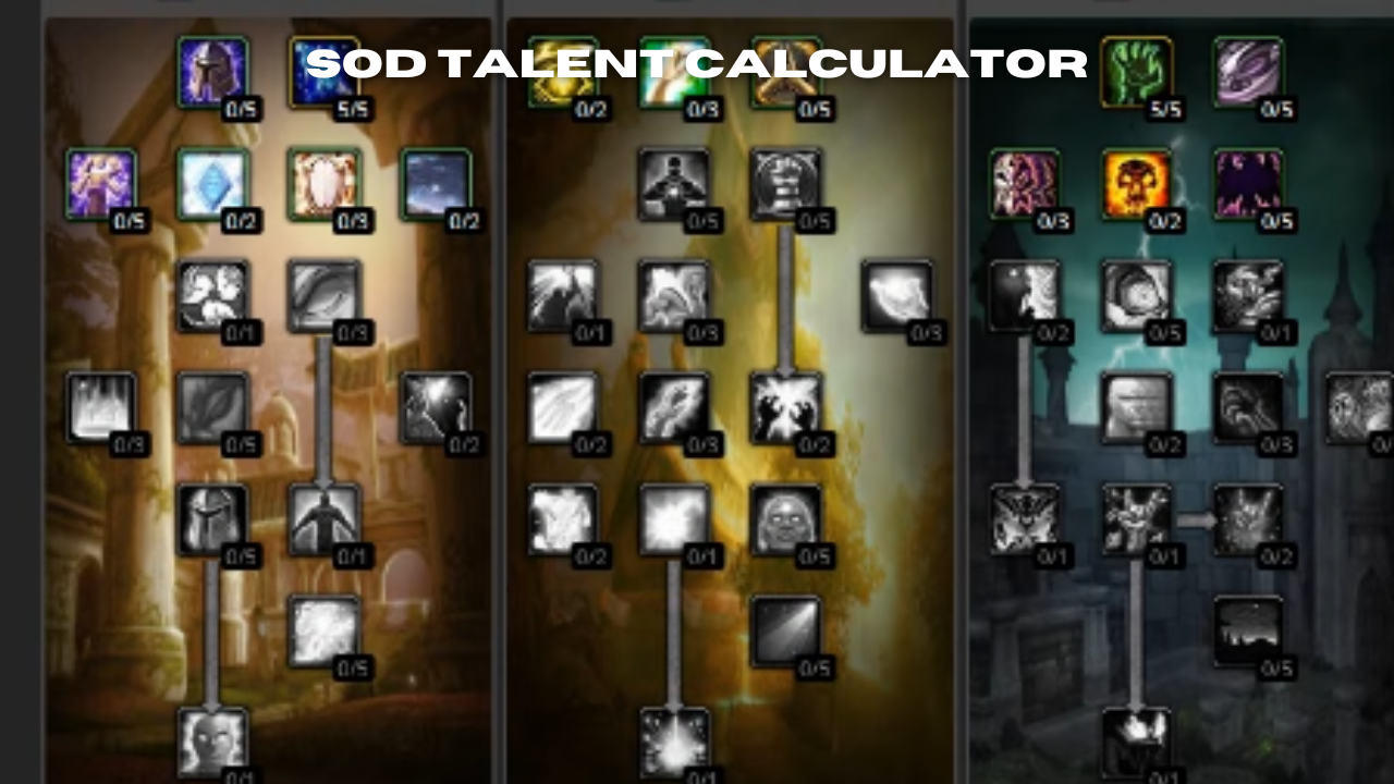 sod talent calculator