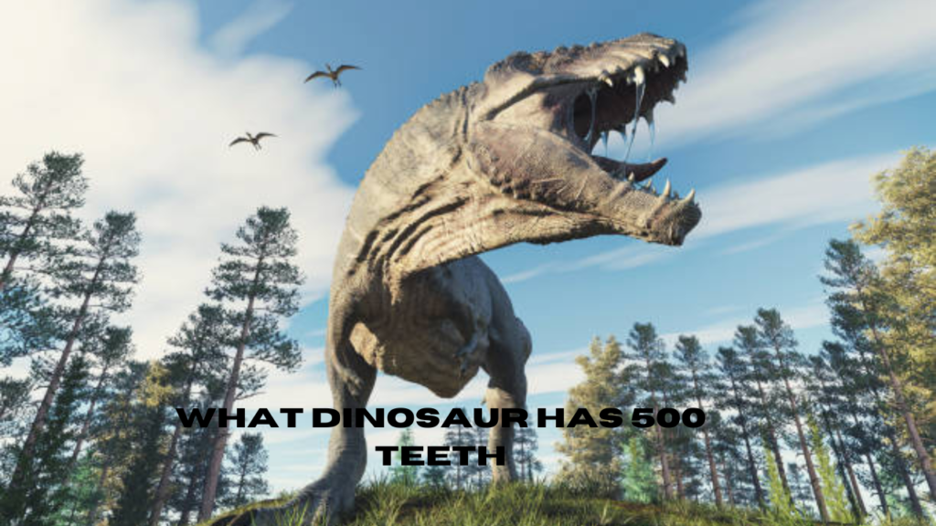 What Dinosaur Has 500 Teeth?