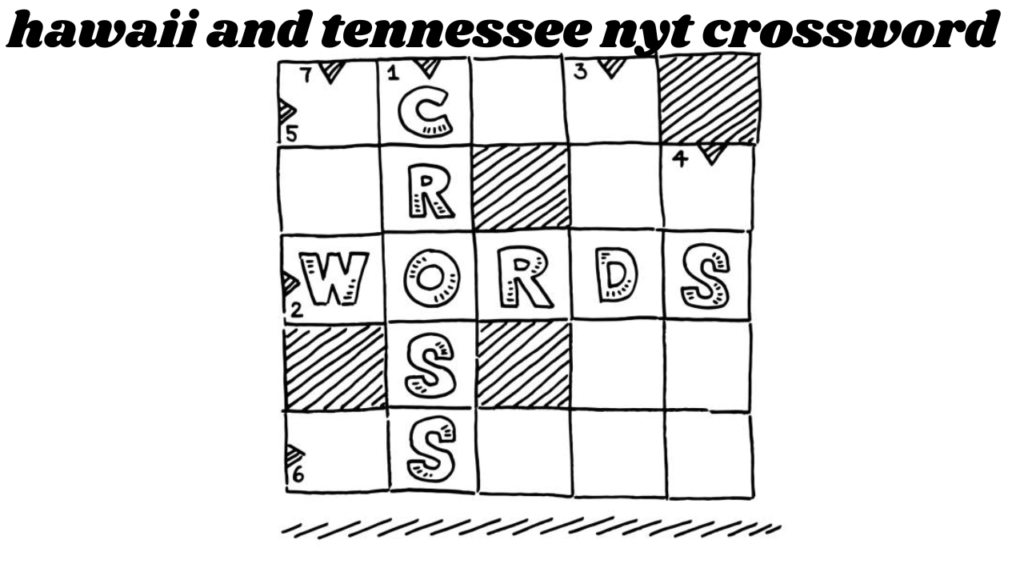 hawaii and tennessee nyt crossword