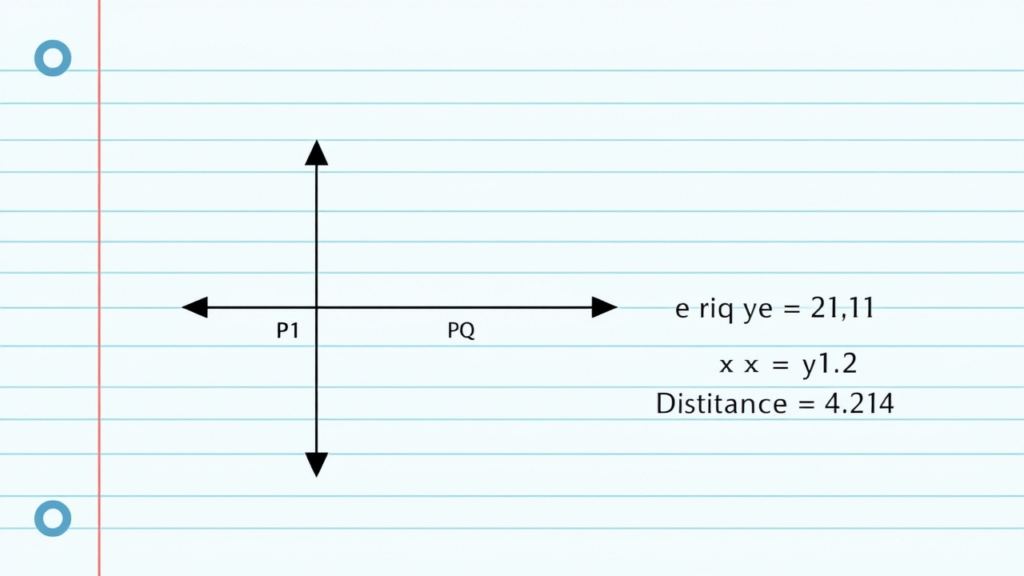 what is the length of line segment pq? 4 units 5 units 6 units 9 units