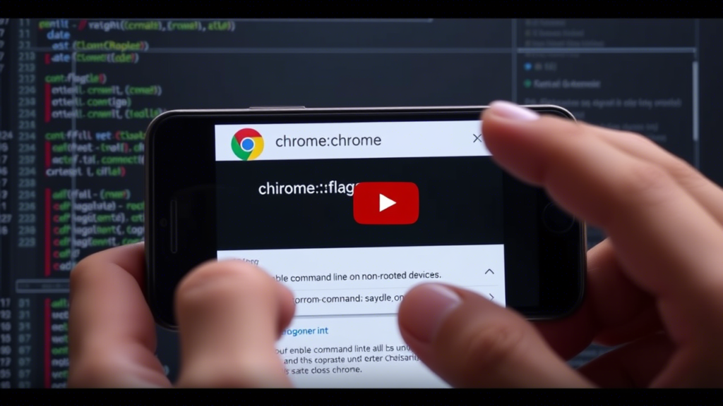 Chrome://flags/#enable-command-line-on-non-rooted-devices