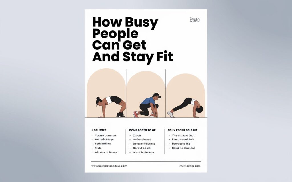 How Busy People Can Get and Stay Fit thehealthyconsumer.com