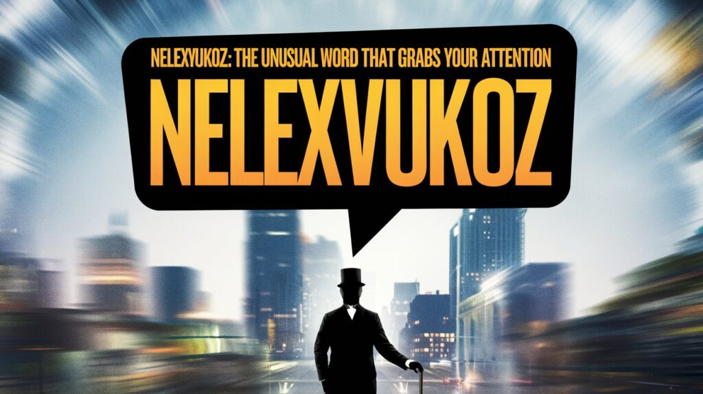 nelexvukoz: The Unusual Word That Grabs Your Attention