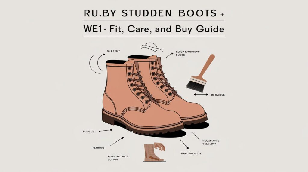Ruby Studden Boots WE101 — Fit, Care, and Buy Guide